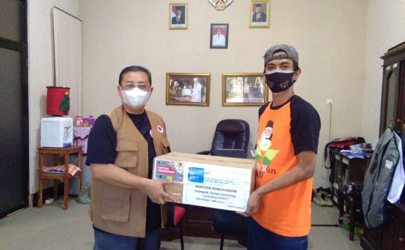 GUSDURian Peduli salurkan bantuan ke BPBD Kota Probolinggo