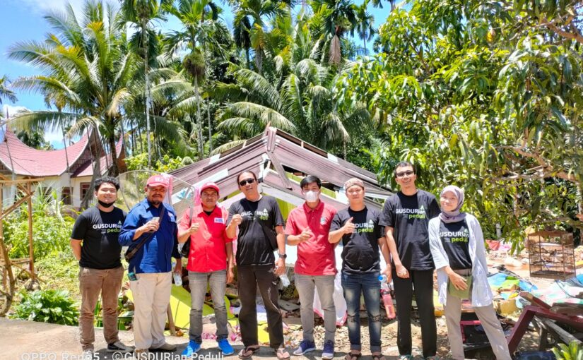 Gusdurian Peduli Membantu 50 Unit Huntara Untuk Korban Gempa Bumi Di Pasaman Barat