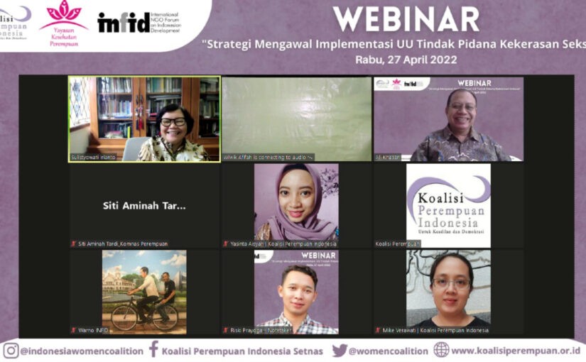 Press Rilis: Strategi Mengawal Implementasi UU Tindak Pidana Kekerasan Seksual