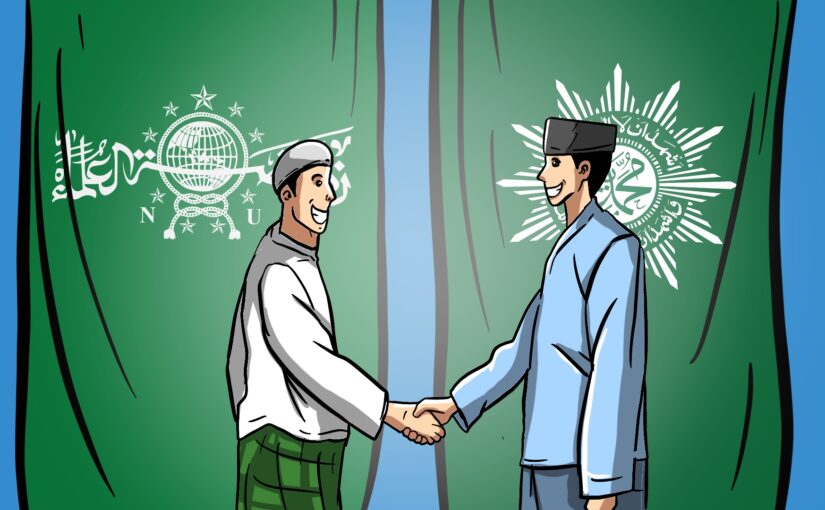 Lebaran bersama Muhammadiyah dan NU