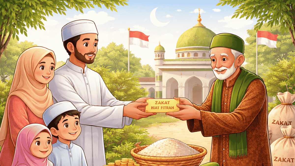 Niat Zakat Fitrah untuk Diri Sendiri dan Keluarga Beserta Doanya
