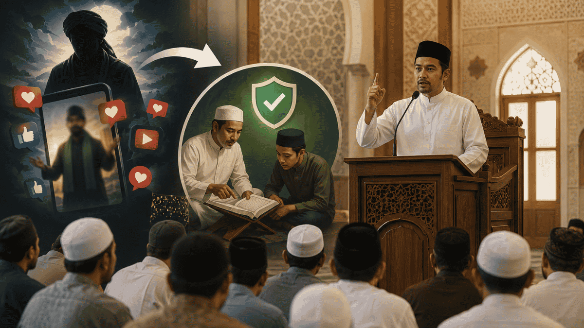 Khutbah Jumat: Selektif Memilih Guru di Era Media Sosial