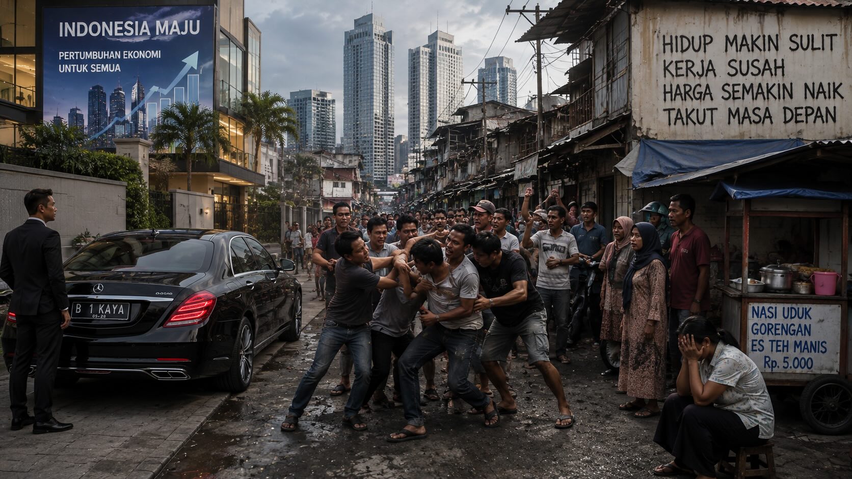 Ketimpangan Ekonomi dan Kekerasan yang Salah Alamat